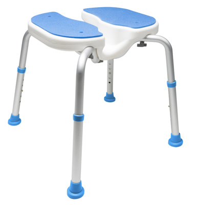 Bath Seat - Perineal without back. Weight cap=300 lbs