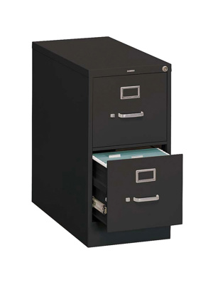 Filing Cabinet, 2-drawer, black, each             