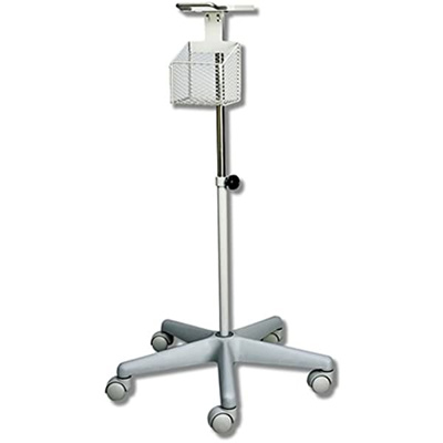 Blood Pressure Unit Stand - Omron Intelli-Sense. Holds monitor and cuffs for portable use.