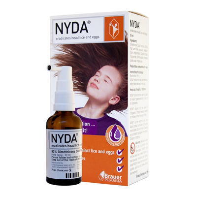 Comb - Nyda metal head Lice comb.