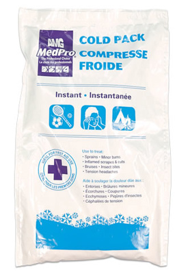 Cold Pack - Press small beads for Instant cold for up to 30min., 24/case