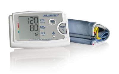 Blood Pressure Unit-Digital Auto.Inflate-incl  Extra Large Cuff. Arm size 16.5"-23.6" & AC Adapter.
