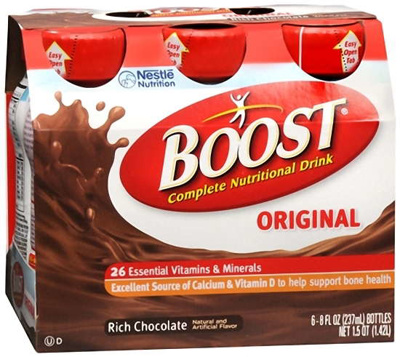 Boost - Liquid, Chocolate Flavour, 24x237ml/case