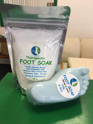 Happi Feet Foot Bar Soap with Pumice, 125 g.