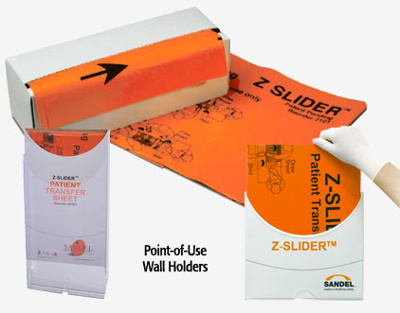 Transfer Sheets - Z-Slider single-patient transfer sheets, 30 sheets/roll/box.