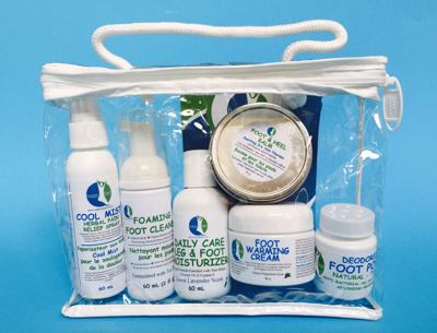 Happi Feet Travel Pack - trial sizes 