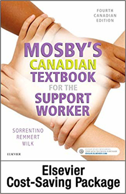 Mosby's Canadian Textbook for the Support Worker, Fourth Edition, 2017, Paperback. Incl. workbook.