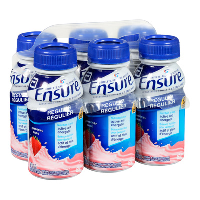 Ensure - Meal Replacement Beverage, Strawberry 24 x 235ml