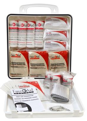 First Aid Kit 2-25 employees  - CSA type 2 standard - Plastic Case.