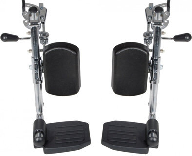 Swing-away Elevating Leg Rests for Silver Sport 2 Wheelchairs, per pair.