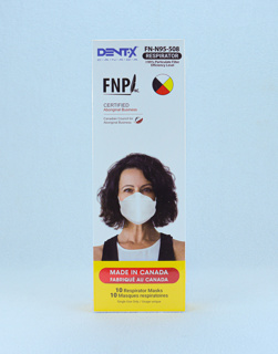 Mask - FN95 - Particulate Respirator and Surgical Mask, ear-loop, 10/box.