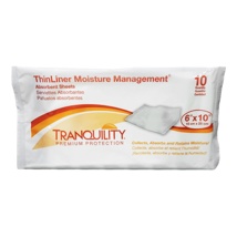 Tranquility - ThinLiner Absorbent Sheets, 6x10", 200/case.