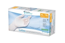 Gloves - Latex - Powder Free, Non-Sterile, size X-LARGE, 100/box.