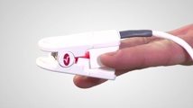 Adult finger reusable sensor for Connex spot monitor.
