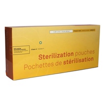 Sterilization Pouches - 5.25" x 10", 200/box.