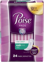 Poise Pads - #3, Light, Long, 24ct/pack