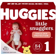 Huggies Little Snugglers, SIZE 1, 84/case.