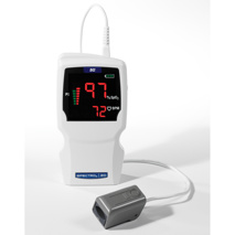 Pulse Oximeter - Spectro02/20 low perfusion w/adult finger sensor