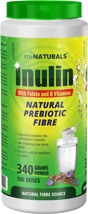 Inulin Natural Prebiotic Fibre w/ Folate & B Vitamins, 340g, 106 doses.