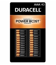 Battery - Duracell CopperTop with Powerboost ingredients, AAA, 40/pkg.