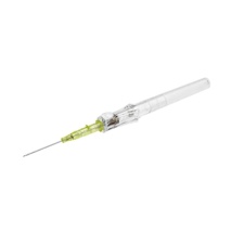 IV Catheter Needle - Insyte, 22g x 1", Non-winged, push-button shielding, 50/box.