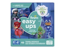 Pampers Easy Ups, 5T-6T Boys, 46/case.