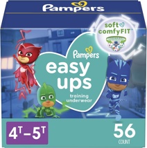 Pampers Easy Ups, 4T-5T Boys, 56/case.