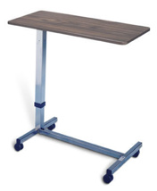 Overbed Table, automatic with swivel casters, height adjusts 29" - 43", each  