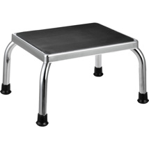 Step-on Stool, includes a non-skid ribbed rubber mat, each