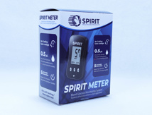 Blood Glucose Monitor - Spirit, incl. batteries, lancing dve, 10 lancets, control sol & log book. 