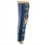 Super Knee Splint, Foam/Mesh, size Medium (20"), blue.