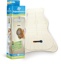 Bath mat with temperature indicator, each
