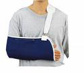 Arm Sling, Deluxe with shoulder pad, size Adult Medium, 8".