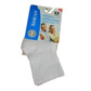 Diabetic Sock - Simcan Comfort Sock, low rise, White, SMALL (W:5-8.5) (M;4-7.5), per pair.