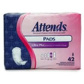 Attends - Adult Discreet Pads, Maximum Long, 200/case (10 bags of 20).