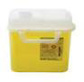 Sharps containers, 5.4 qt (to be used with wall mount brackets).