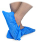 Shoe Cover Slippers, waterproof plastic, uni size, latex-free, blue in colour, 250 pairs/case
