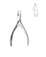 Nail Nipper - Miltex 5" (12.7cm) Straight Jaw, Double-spring.