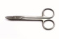 Scissors - Crown & Collar Stainless Steel, 1 serrated jaw, autoclavable.
