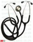 Stethoscope, Teaching - Littmann Classic II, black.