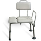 Bathtub Transfer Bench - Padded with quick reverse snap-on seat.  Maximum weight capacity = 350 lbs