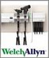 Wall transformer set -wall board, std ophthalmoscope,macroview otoscope &4 small speculum dispenser